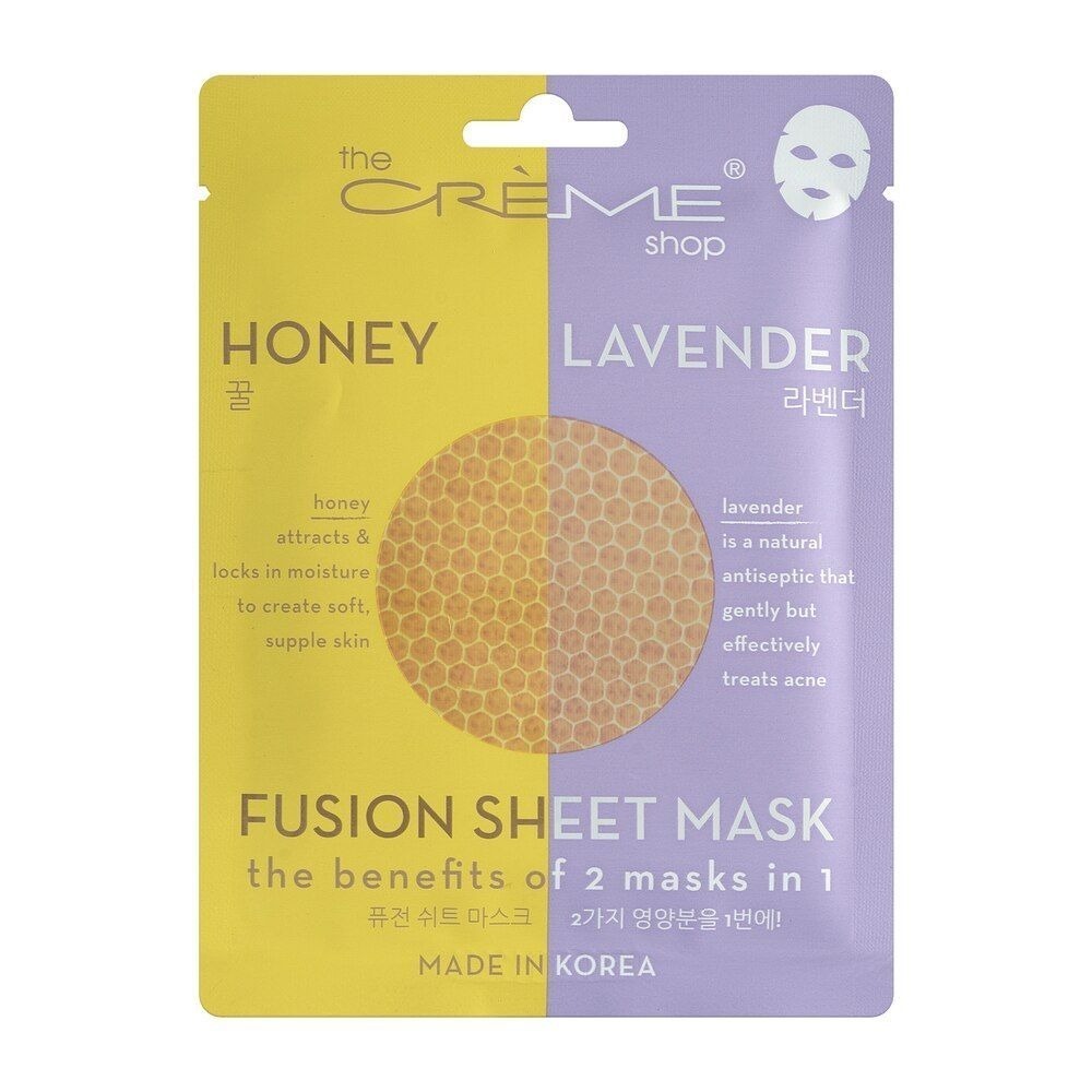 6-Pack‎ The Creme Shop (MSRP $24) | Honey Lavender Fusion Sheet Mask
